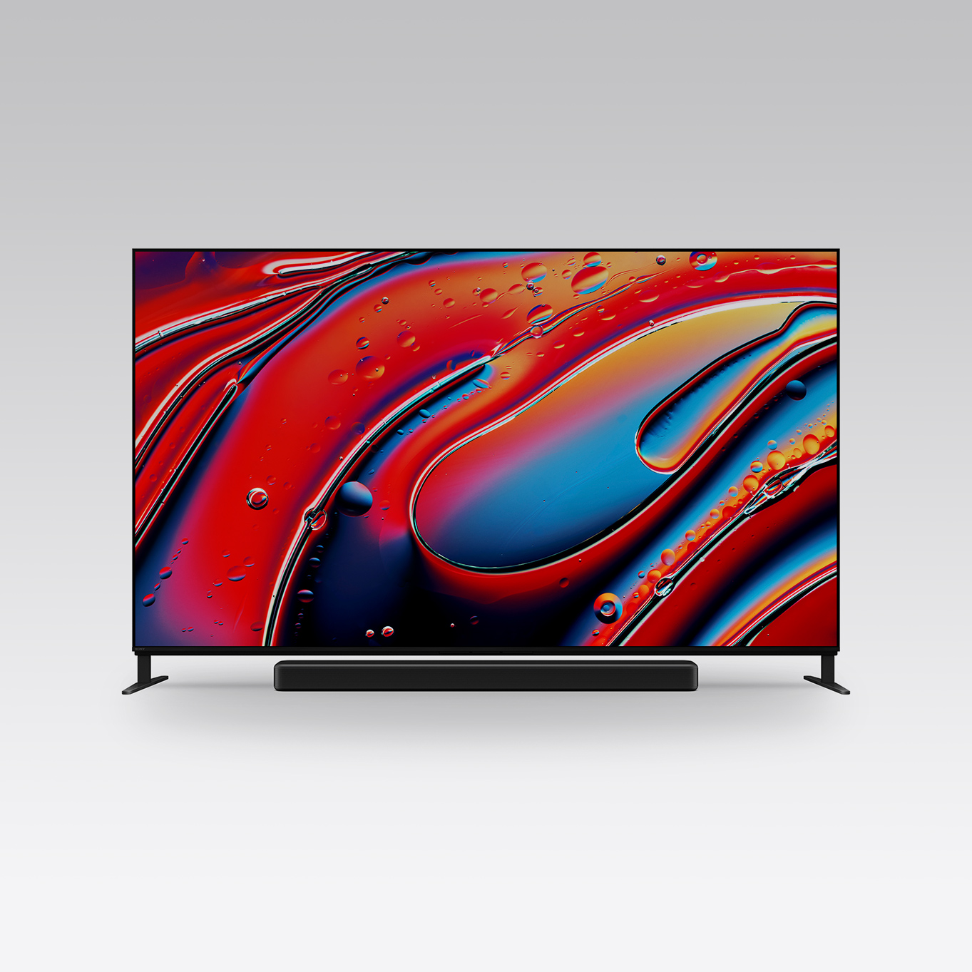Image of a large flat-screen TV (BRAVIA XR90 Series)
